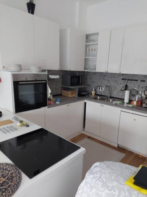 Stilvolle Wohnung Mit Terrasse/Garten Wina Bagian luar foto